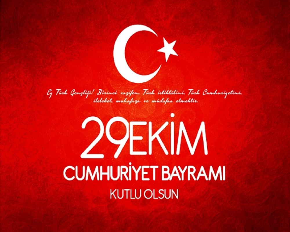 29 ekim cumhuriyet bayrami